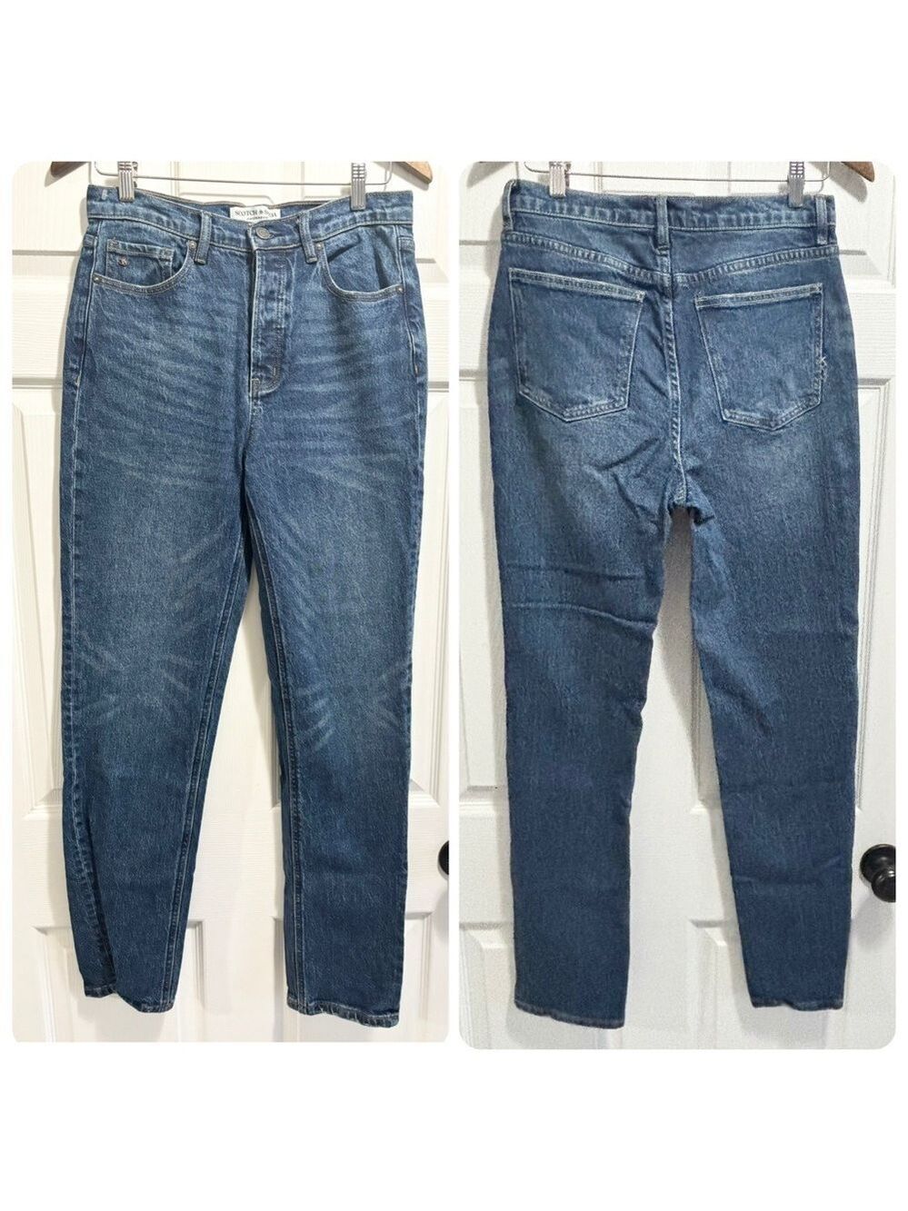 Scotch & Soda The Sky Jeans High Waist Straight Leg Size 6 / 28